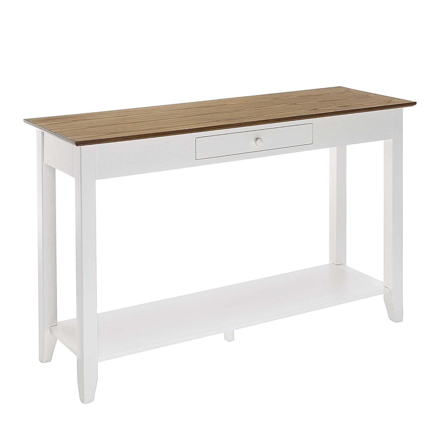 Convenience Concepts American Heritage 1 Drawer Console Table with Shelf
