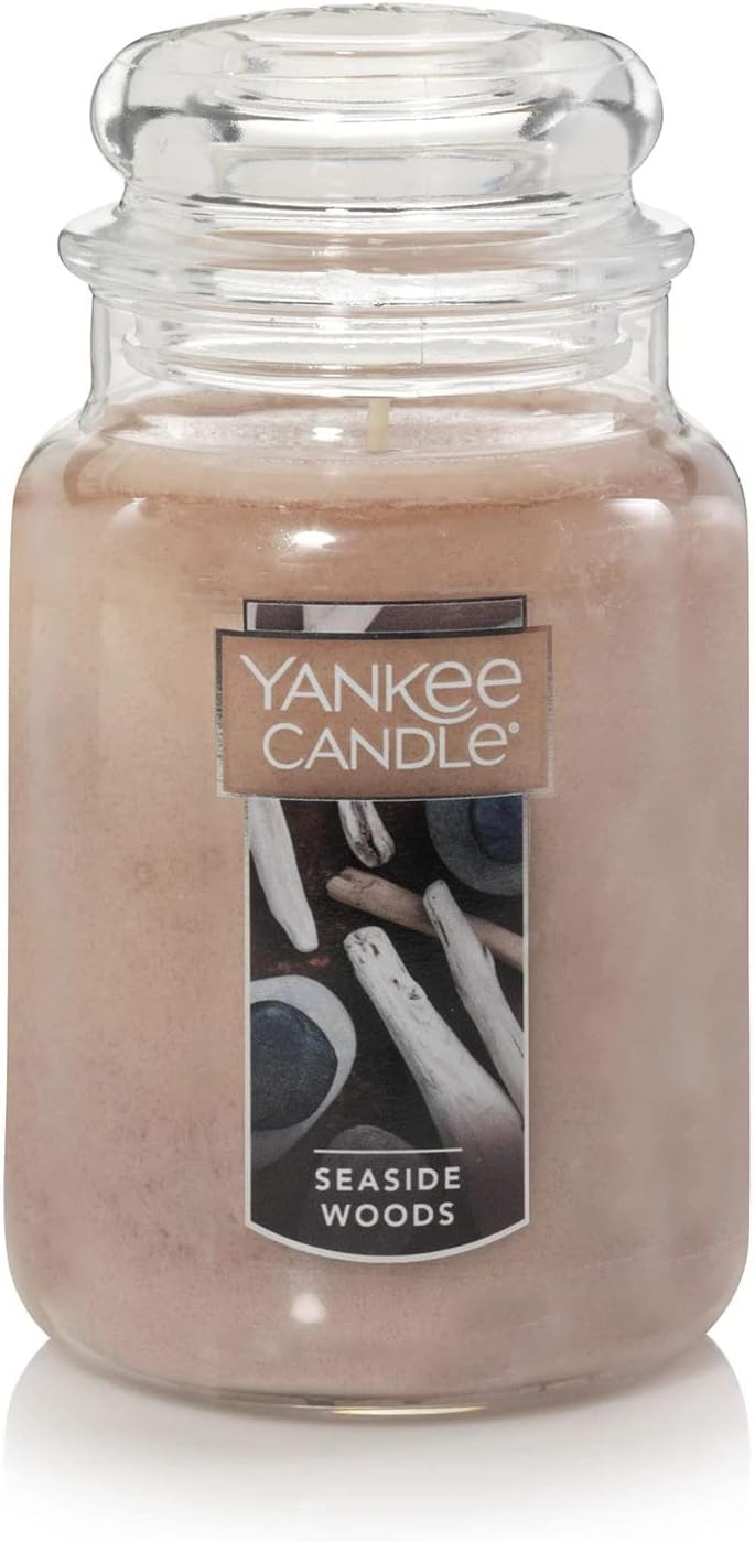 Seaside Woods 22 oz Brown Soy Jar Candle