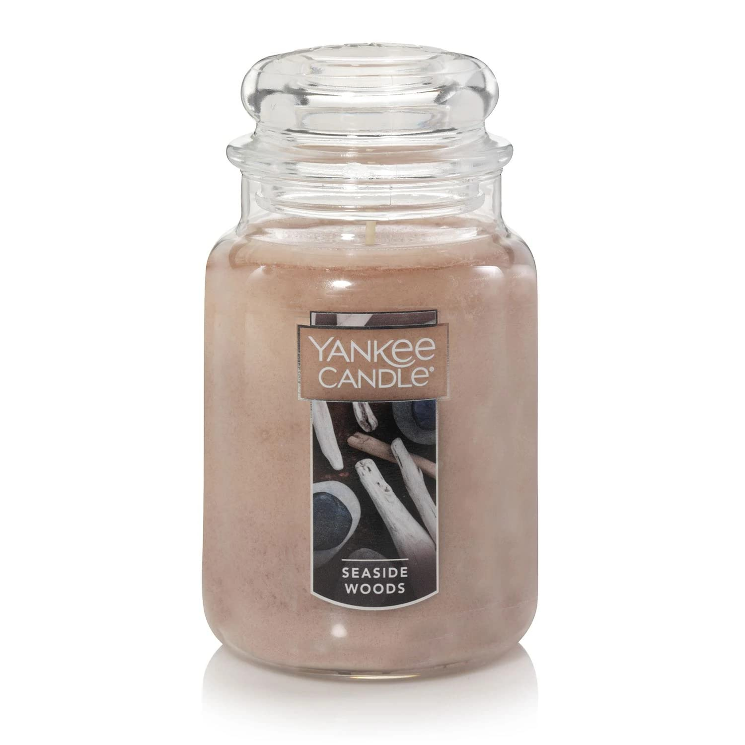 Seaside Woods 22 oz Brown Soy Jar Candle