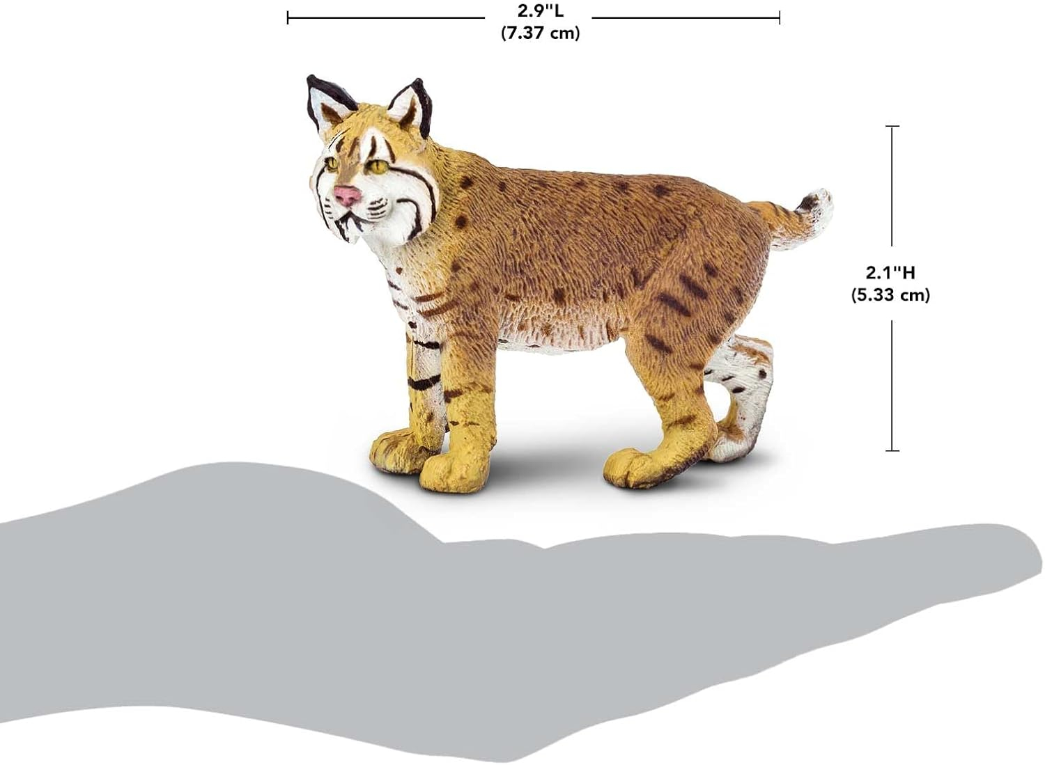 Safari Ltd. Wild Safari 2” Bobcat Figurine and Knick-Knack