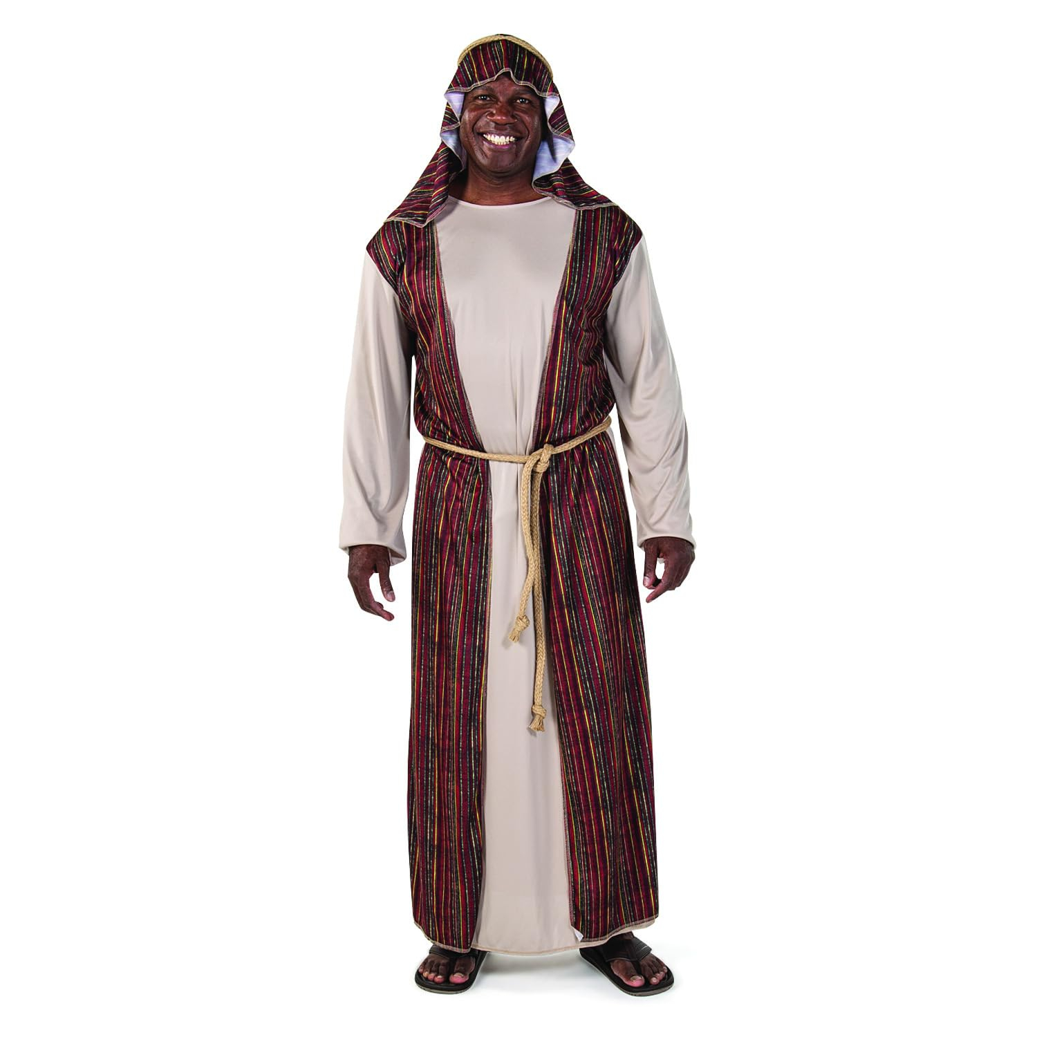 Deluxe Adult Joseph Costume - Apparel Accessories - 3 Pieces