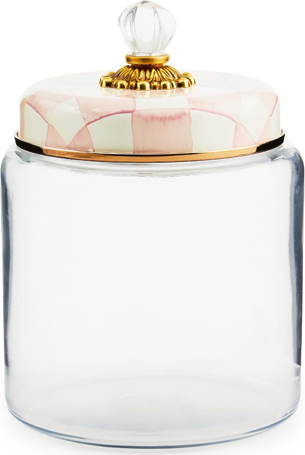 MacKenzie-Childs Sterling Check® Kitchen Canister