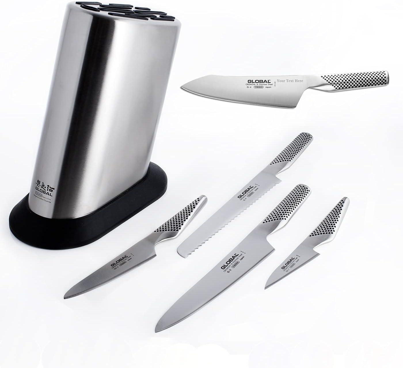 Global Knives Classic 6 Piece Knife Block Set