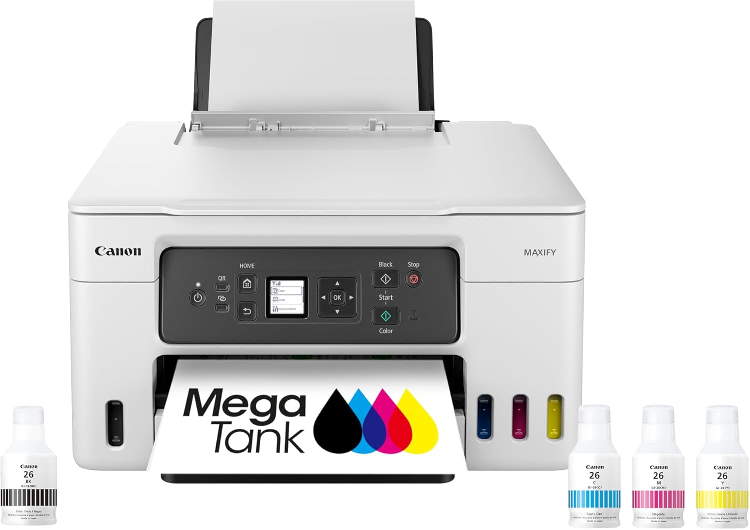 MAXIFY GX3020 Wireless MegaTank Small Office All-In-One Printer