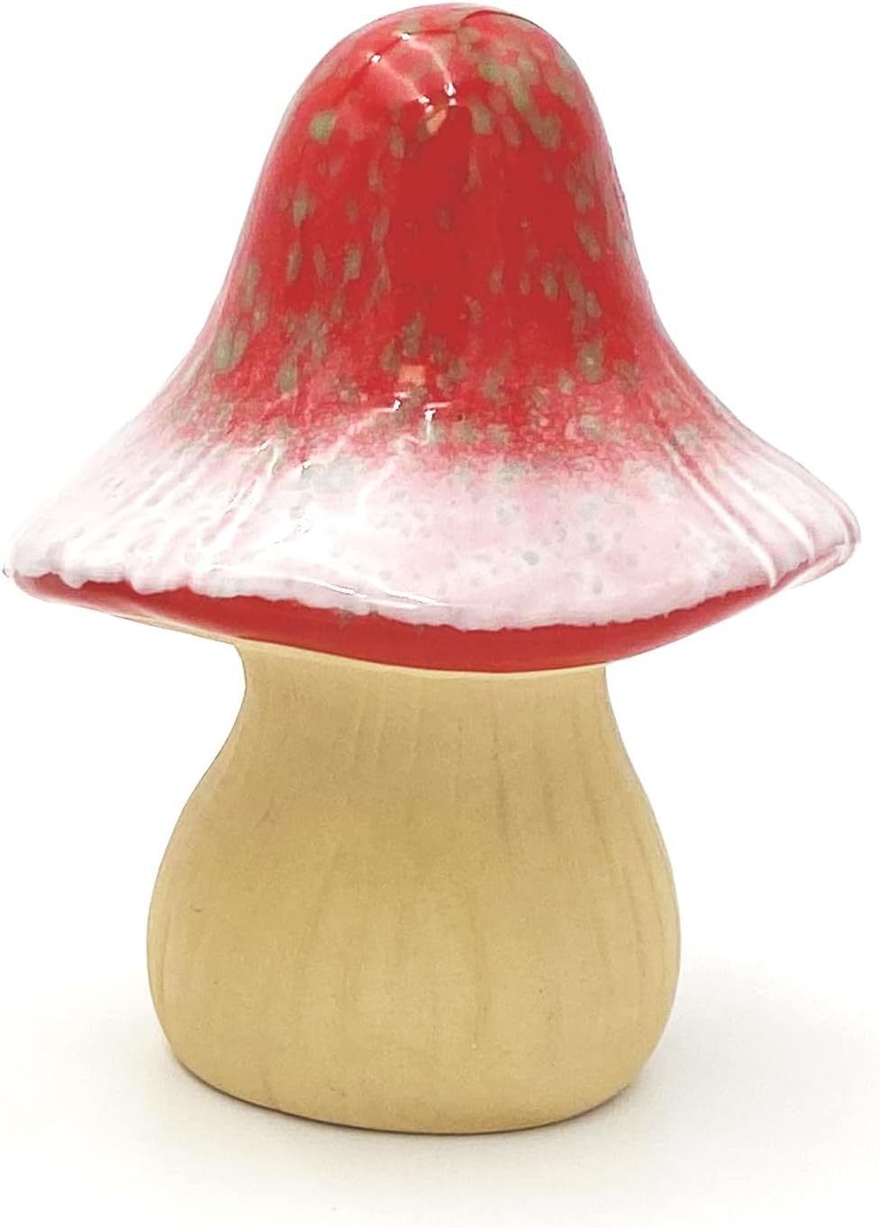 Bosmere BOSW131 4 x 6 in. Ceramic Mushroom, Red