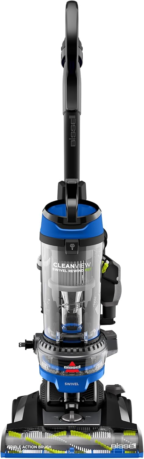 BISSELL CleanView Swivel Rewind Pet Corded Upright Vacuum 3837