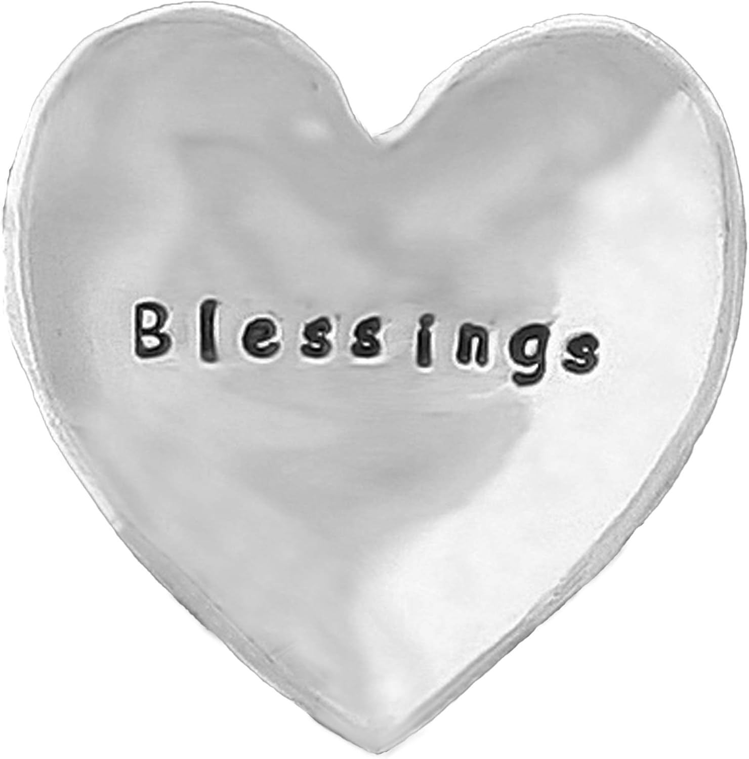 Basic Spirit Blessings Pewter Trinket Bowl Ring Dish Handcrafted Gift Box Inspirational