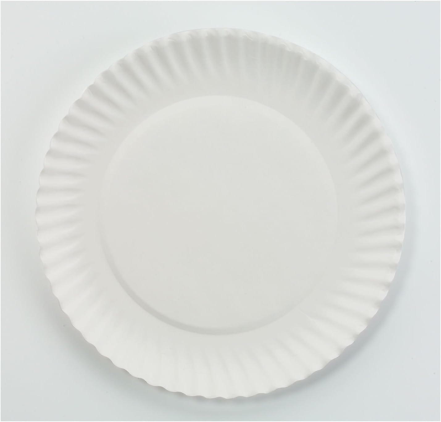 Ajm Packaging Paper Plate,6", White,PK1000 40111