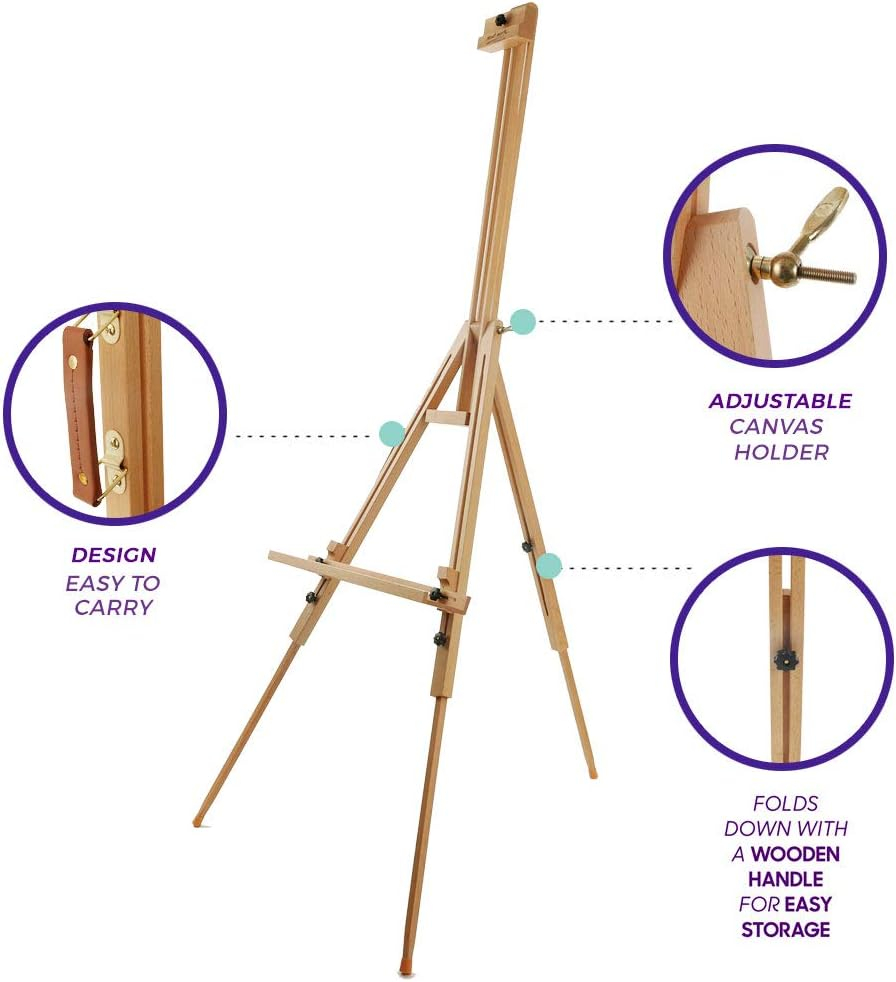 Mont Marte Tripod Easel H.D. Beech