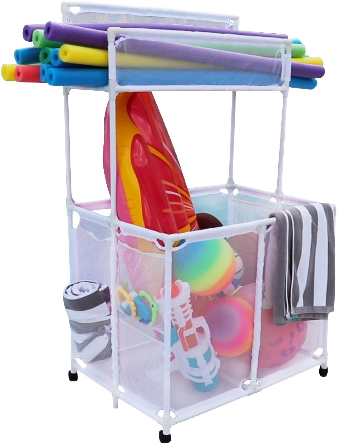 Essentially Yours Essentially Yours 37'' W 0 Gallons Water Resistant Plastic Deck Box with Wheels