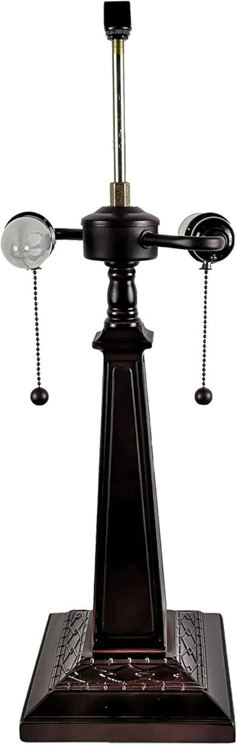 Amora Lighting Am1053tl14 2 Light 22-1/2" Tall Buffet Table Lamp - Brown