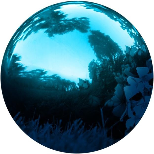 The Holiday Aisle® Champlain Metal Abstract Gazing Ball