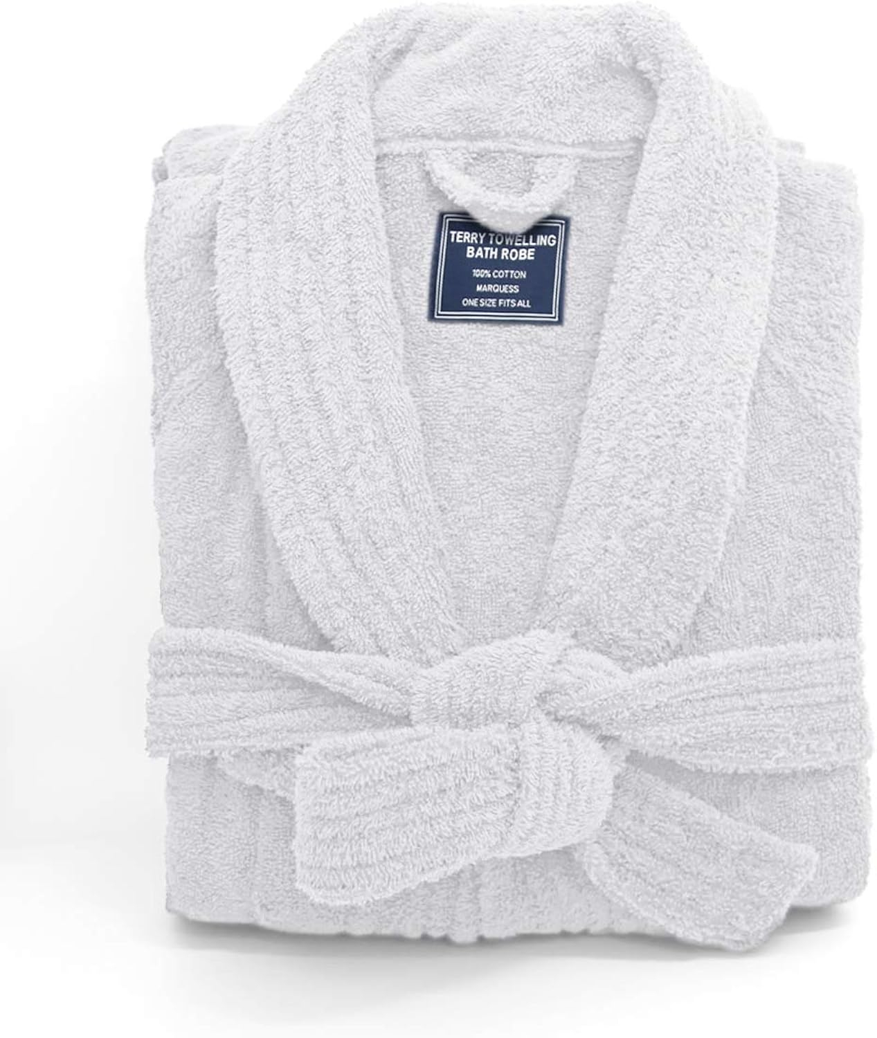 Ramesses Bathrobe Mens,Premium Thick Terry Cloth Bathrobe,Towel Bath robe Long–Staple Combed Men's Cotton Robe