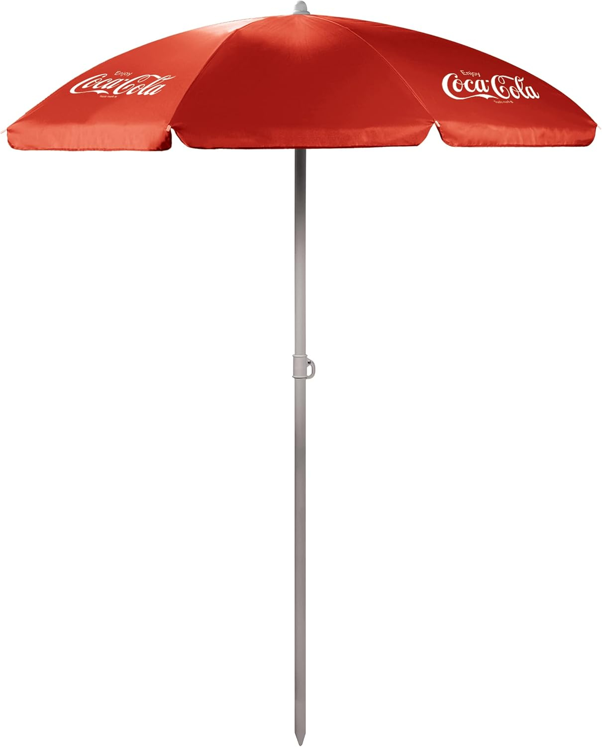 PICNIC TIME Outdoor Canopy Sunshade Beach Umbrella 5.5', Small Patio Umbrella, Beach Chair Umbrella