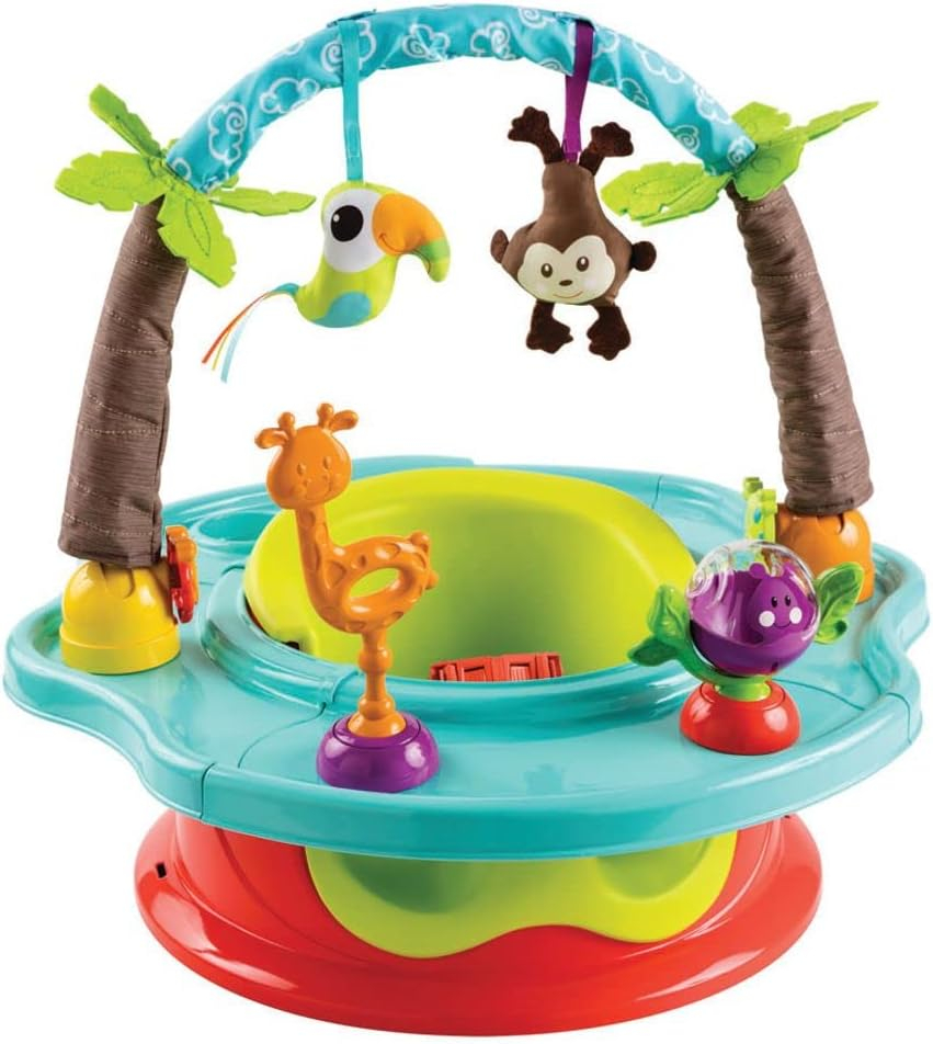 Summer Infant Deluxe Super Seat (Wild Safari), Multicolor, Unisex