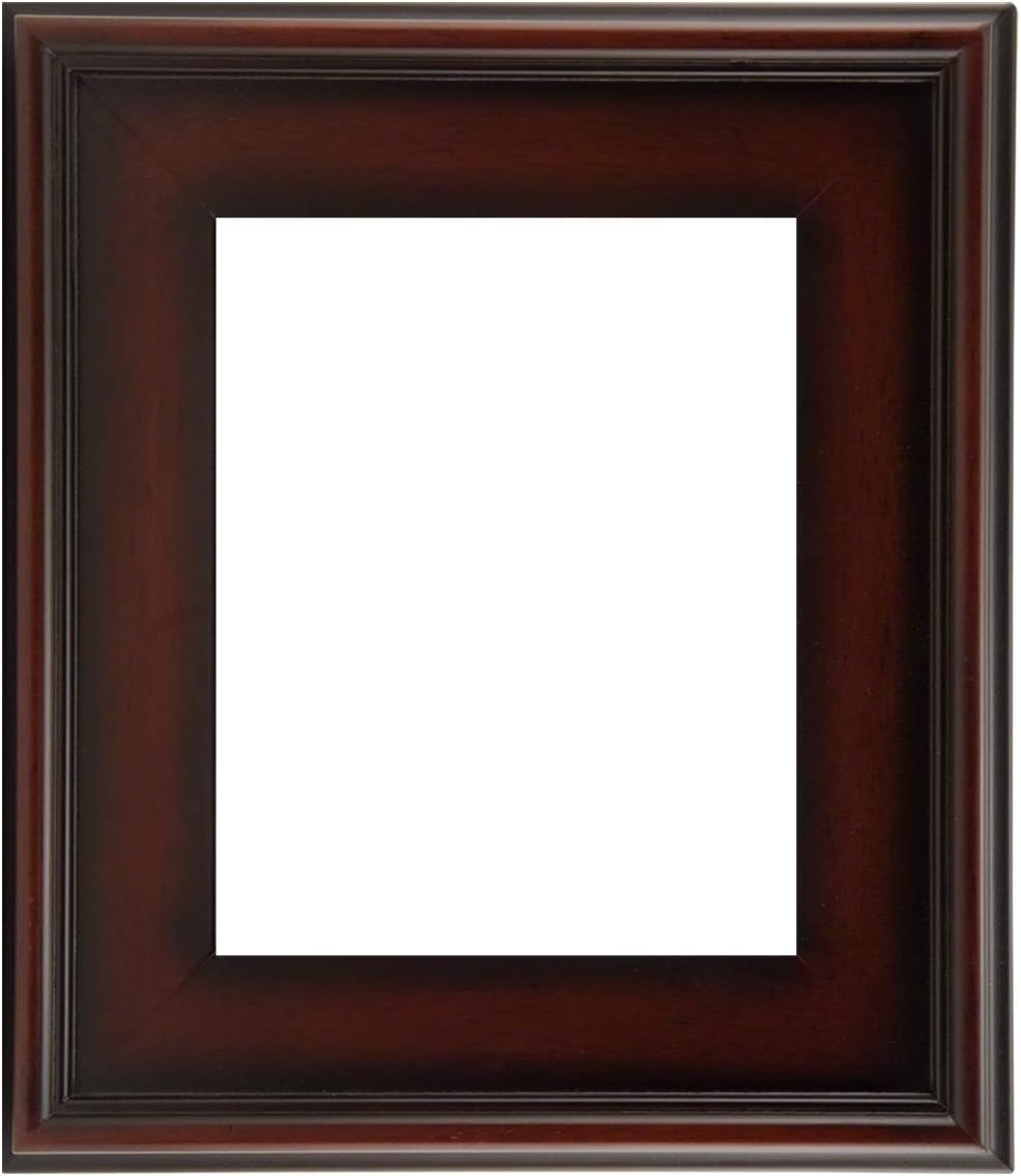 Creative Mark Plein Air Wooden Picture Frame - 6X8 Mahogany - Professional Single Frame for Art Panels, Stretched Canvas, Pictures and More, glass and backing not included
