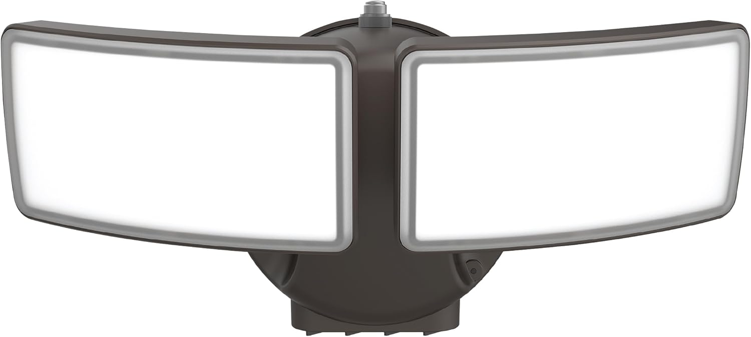 Feit Electric Motion-Sensing Hardwired LED Bronze Security Light