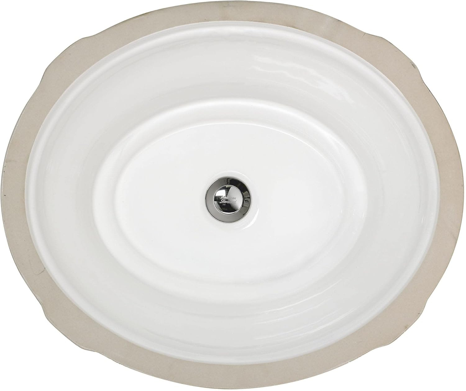 American Standard 0484.000 Estate 19-1/8" Undermount Fireclay Bathroom Sink - White