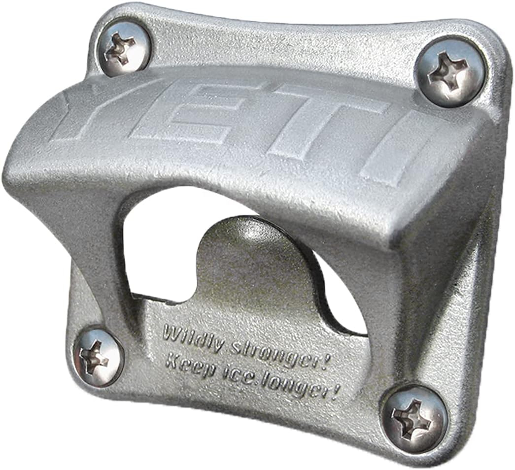 Stainless Steel Wall or Cooler Mounted Bottle Opener