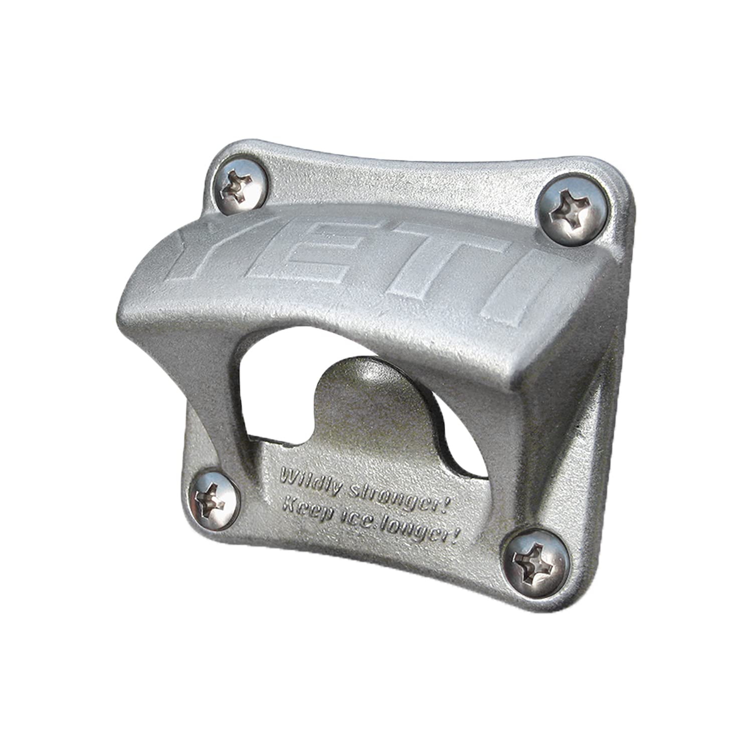 Stainless Steel Wall or Cooler Mounted Bottle Opener