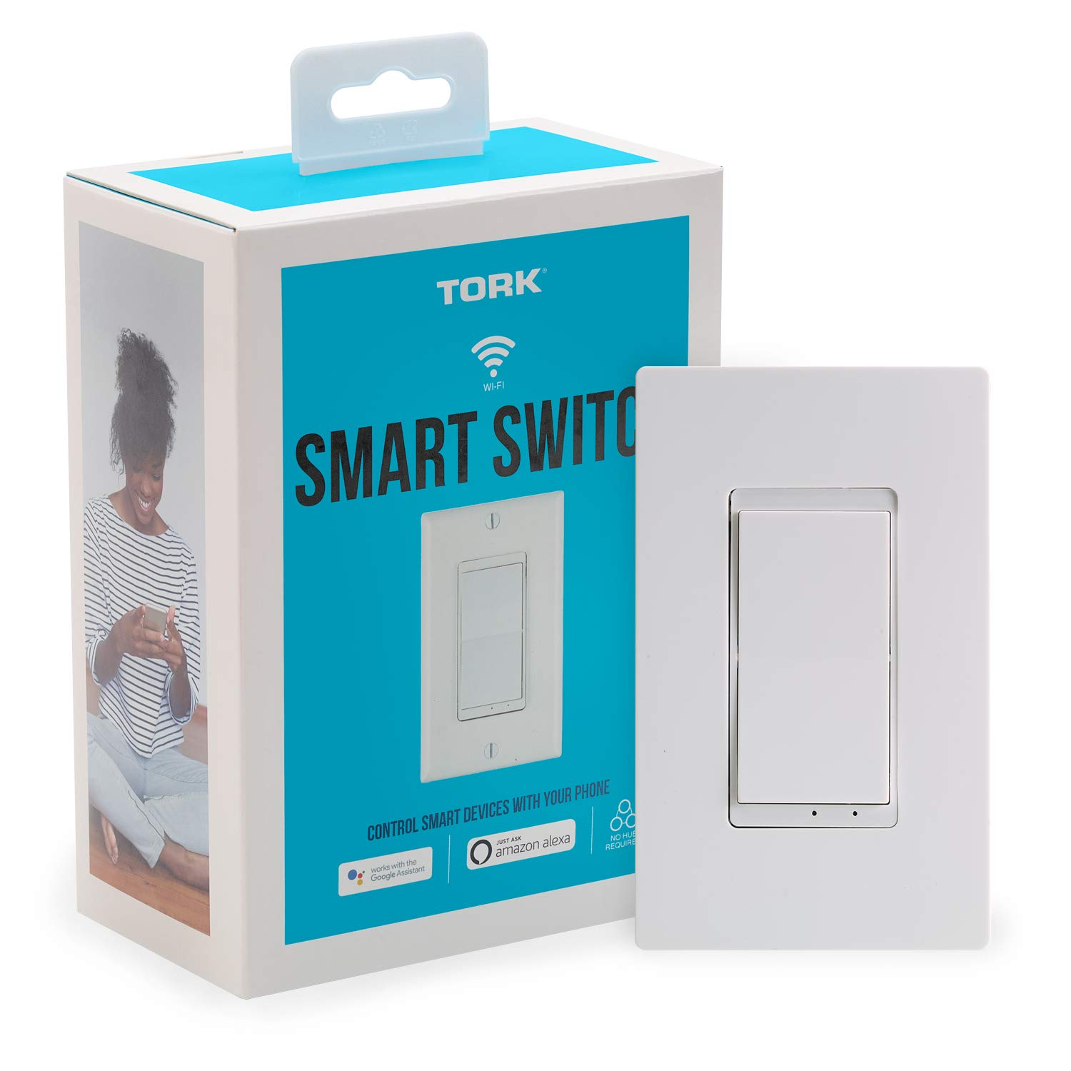 NSI Industries WFIH1 120V Wi-Fi Smart Indoor In-Wall Switch