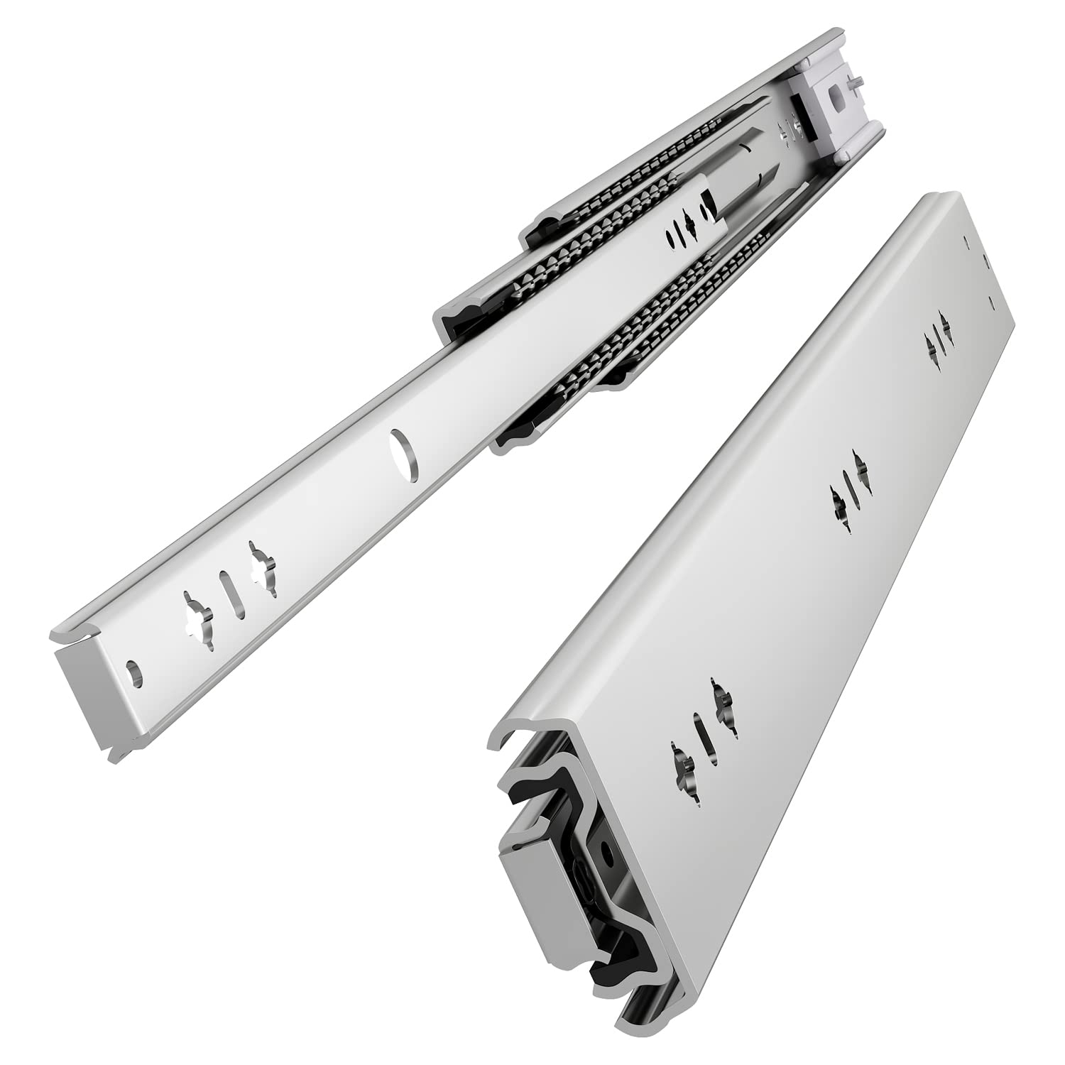 VADANIA VD2053 Heavy Duty Drawer Slides with Lock, 265lb Load Capacity, 28inch/700mm 1 Pairs