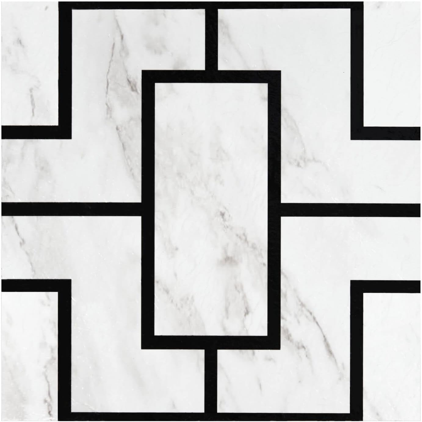 Achim Retro 12x12 Self Adhesive Vinyl Floor Tile - Affinity - 20 Tiles/20 sq. ft.