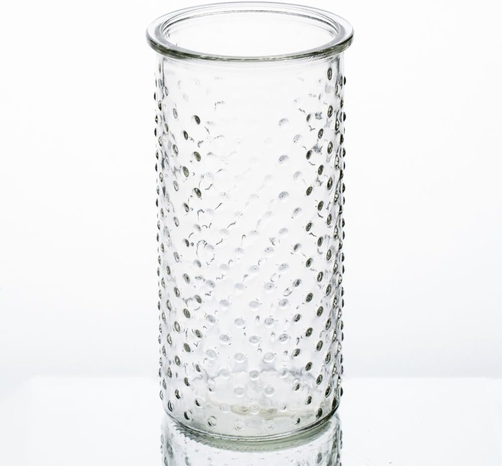 Richland Cylinder Vase Dotted Swiss Small Set of 6
