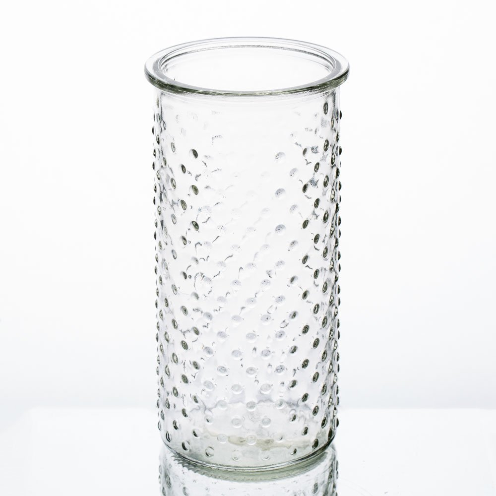 Richland Cylinder Vase Dotted Swiss Small Set of 6