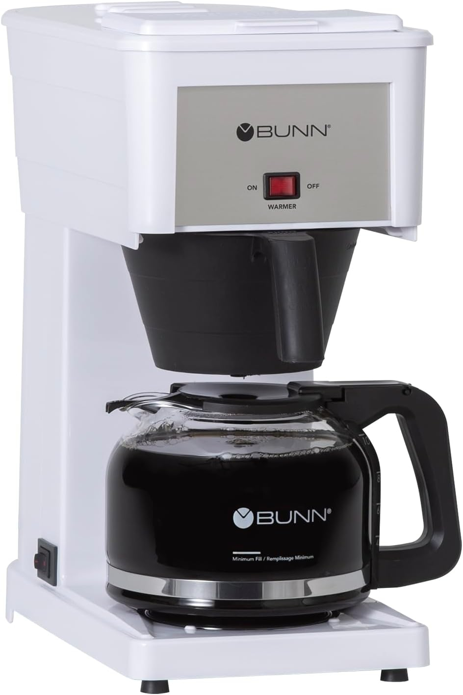 BUNN GRW Speed Brew Classic 10 Cup Coffee Maker, White