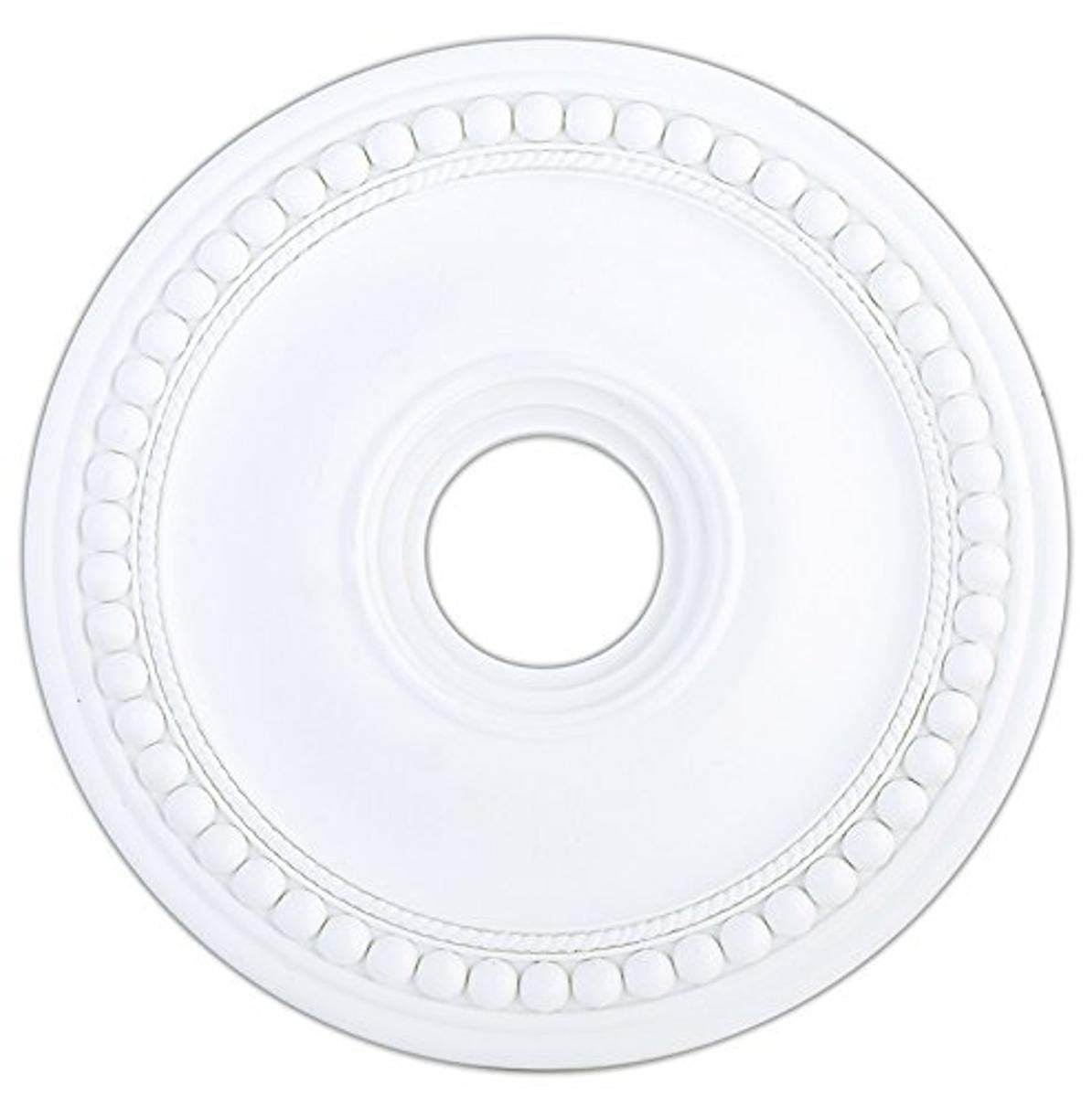 82074-03-Livex Lighting-Wingate - Ceiling Medallion in Style - 20 Inches wide by 1.5 Inches high-White Finish