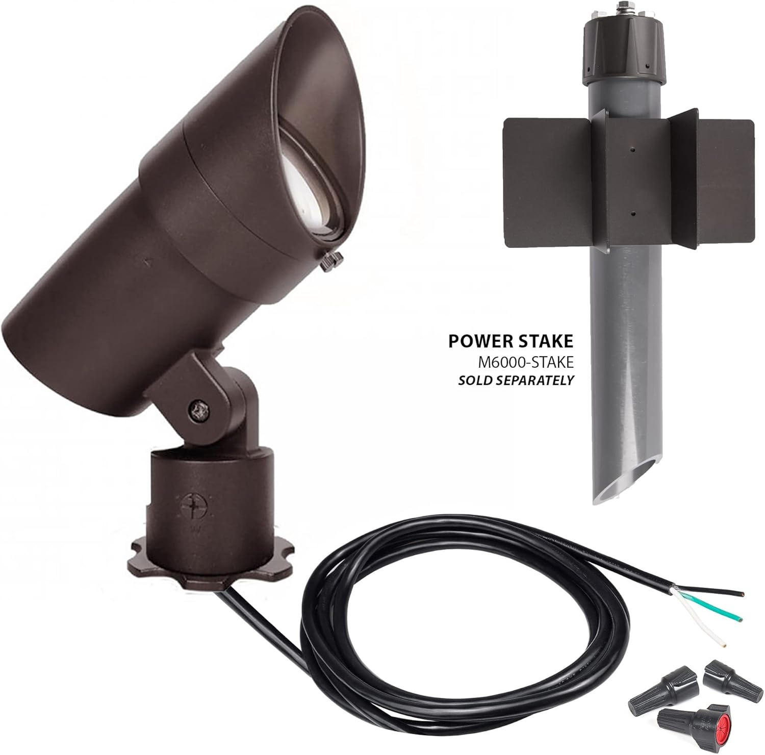 Bronze Adjustable Beam LED Landscape Accent Light