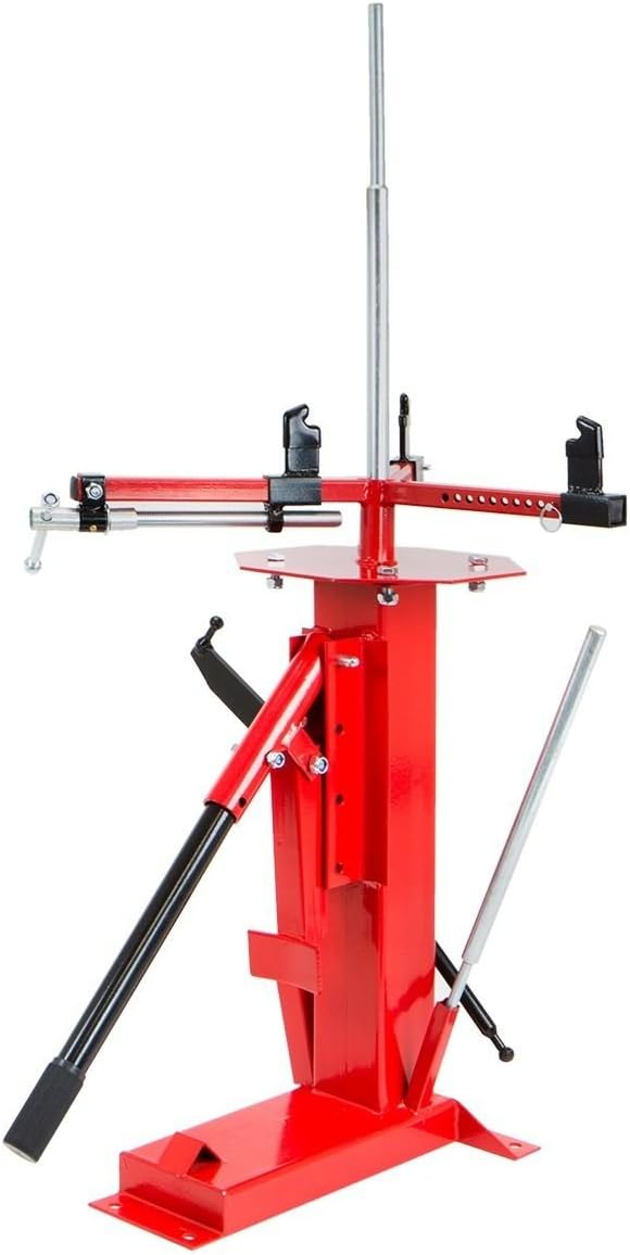 Stark USA Manual Tire Changer, Portable Hand Bead Breaker Mounting Tool for 4" To 16-1/2" Tires, Compatible with Cars, Trucks Trailers, Tire Mounting Machine for Home Garage Small Auto Shop