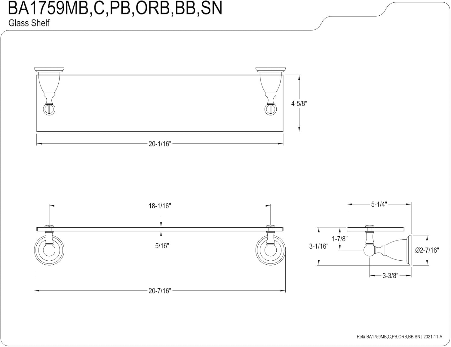 Heritage Bracket Shelf