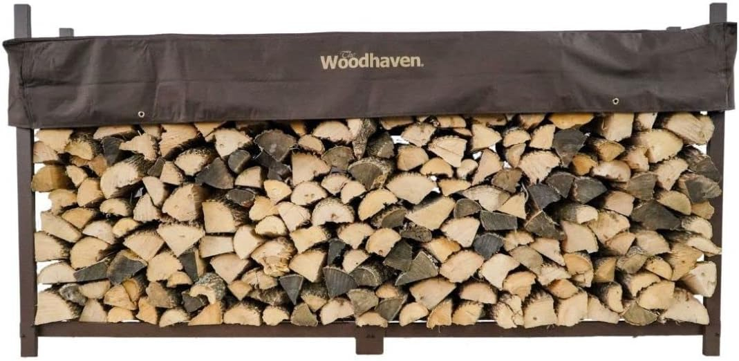 Woodhaven Metal Log Rack