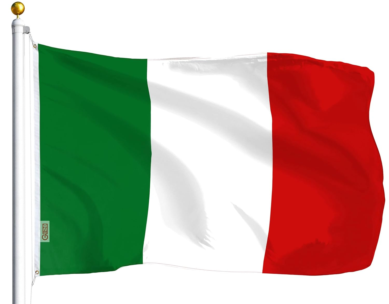 Patriotic USA and Italian Flag Combo Pack, 3x5 Ft Polyester