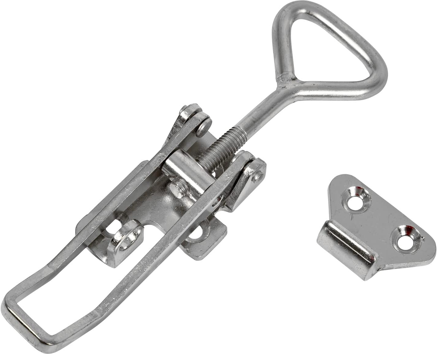 Heavy Duty Stainless Steel Adjustable-Grip Cabinet Draw Latch