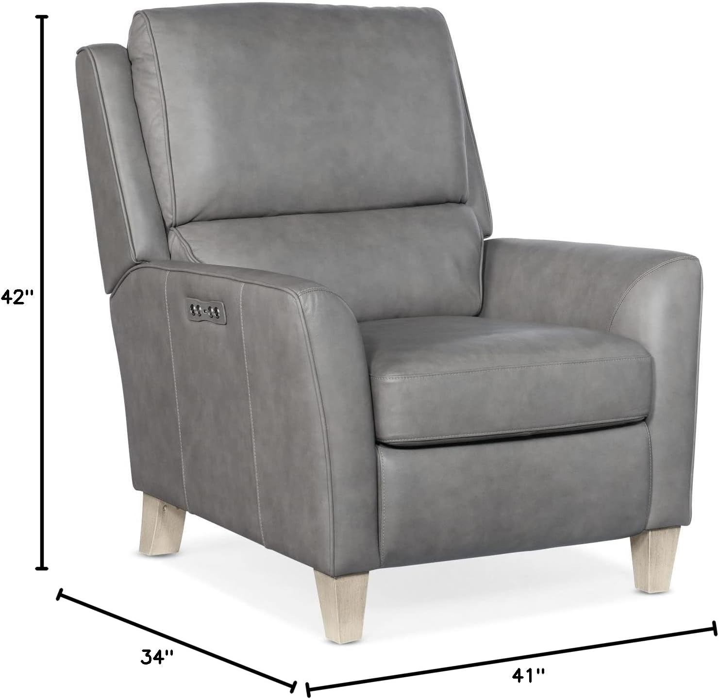 RC Leather Power Recliner