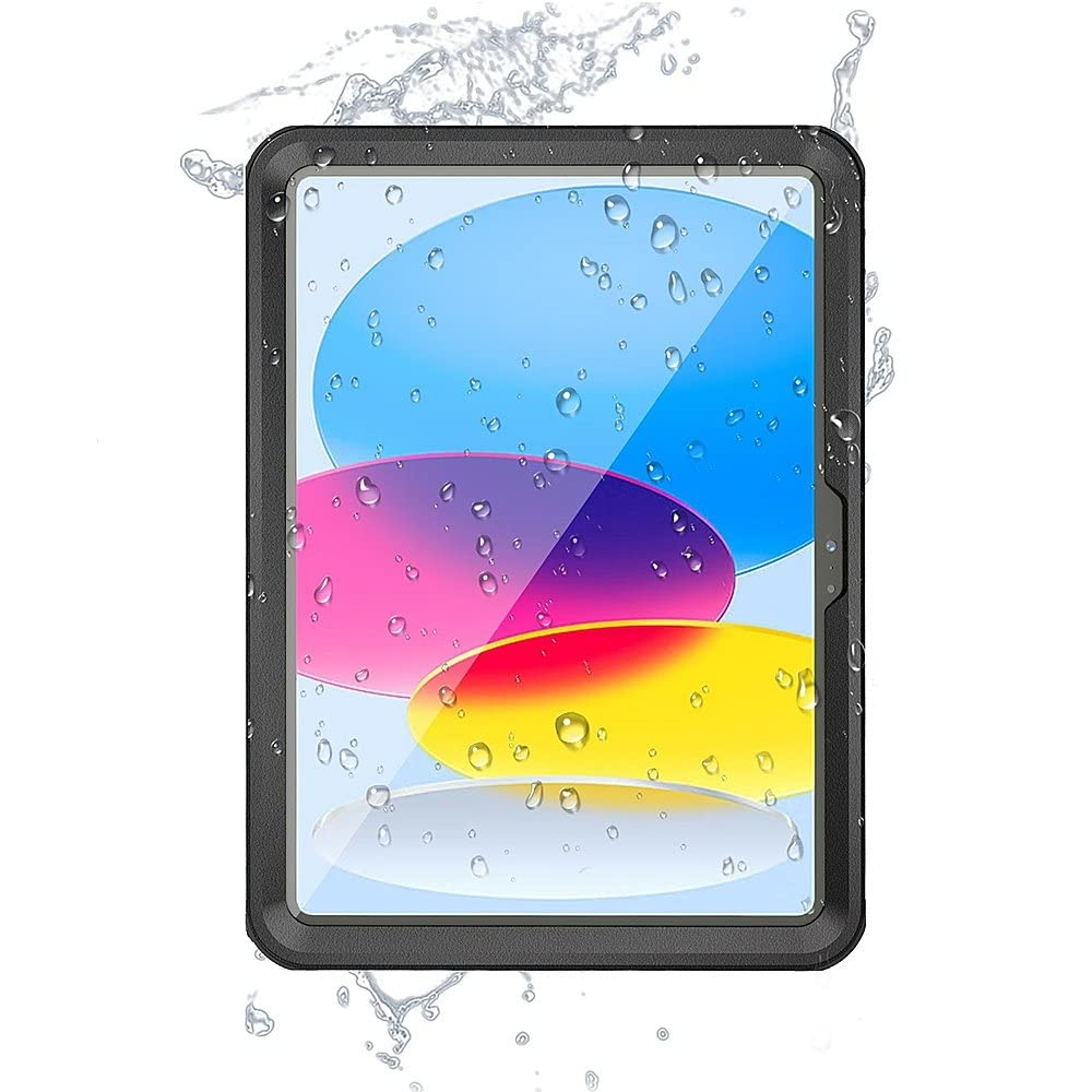SaharaCase Water-Resistant Case for iPad 11'' (A16) and iPad 10.9" (10th Gen) Black (TB00271)