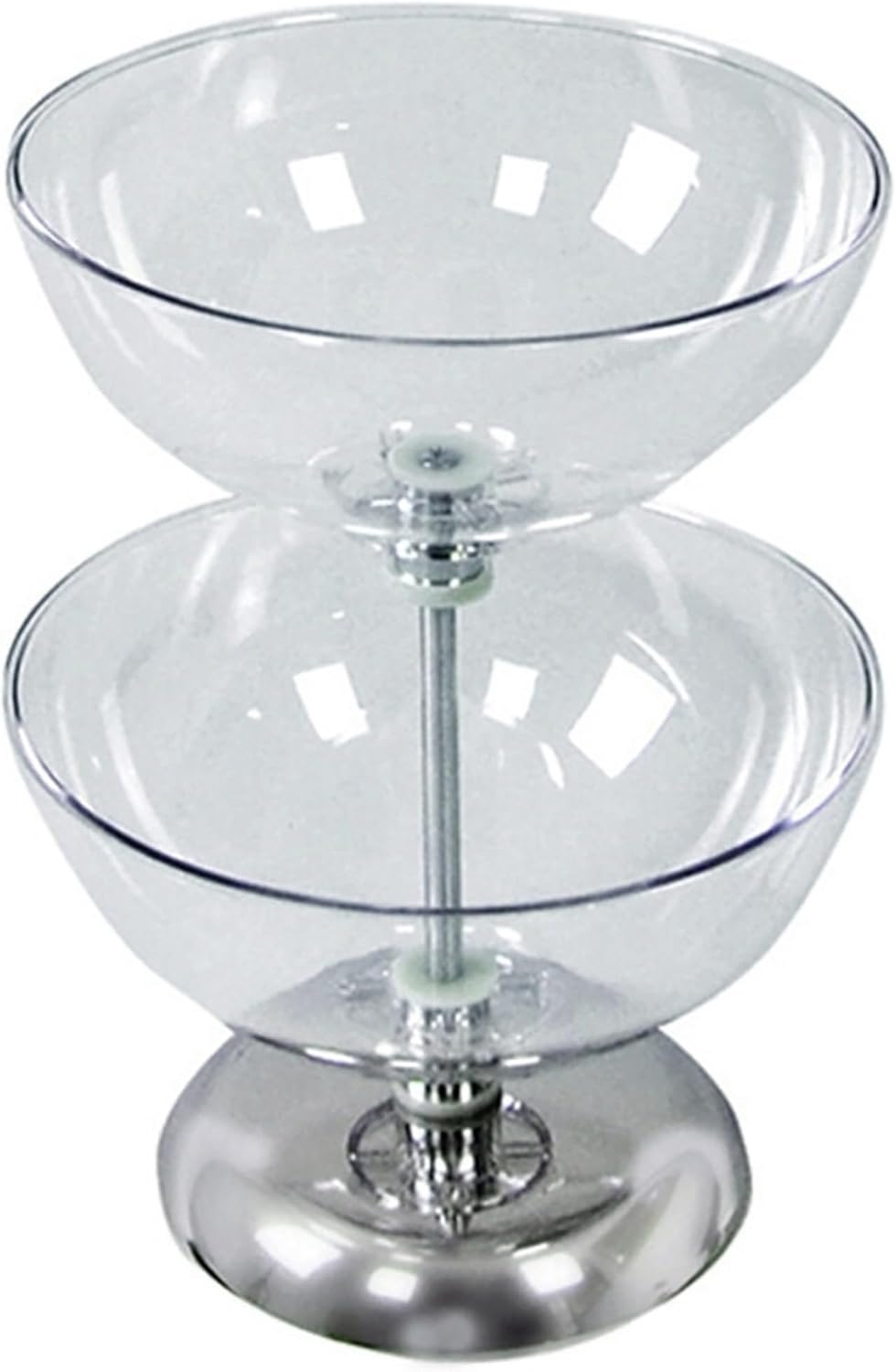 Azar Displays Two-Tier 12" & 12" Bowl Counter Display