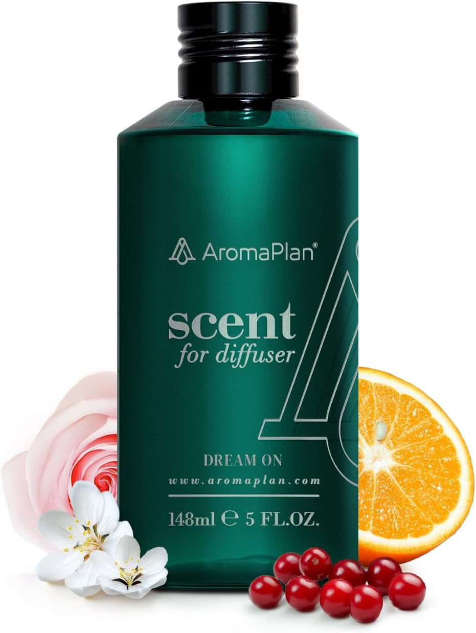 Aromaplan Hotel Scents, Paradise Passion 5 Fl Oz (148ml)- Home Luxury Aroma & Hotel Diffuser Oil-Hotel Diffuser Oil for Aromatherapy- USA Made, Bigger Bottle, Bolder Aroma & Longer Lasting