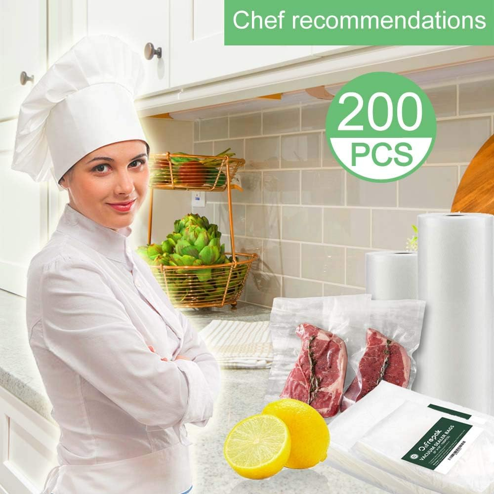 Heavy Duty BPA-Free Quart Size Vacuum Sealer Bags