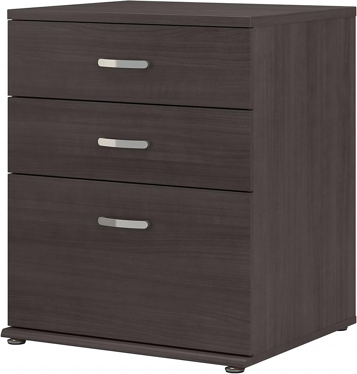 Universal Floor Storage Cabinet with Drawers in Storm Gray - Engineered Wood