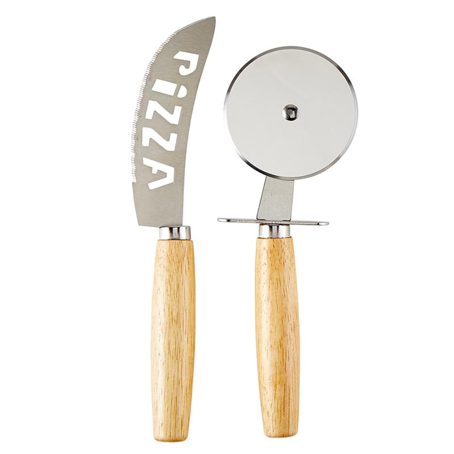 Santa Barbara Design Studio Pizza Knife and Cutter Set Gift Book Box, 2-Count, Pizza My Heart