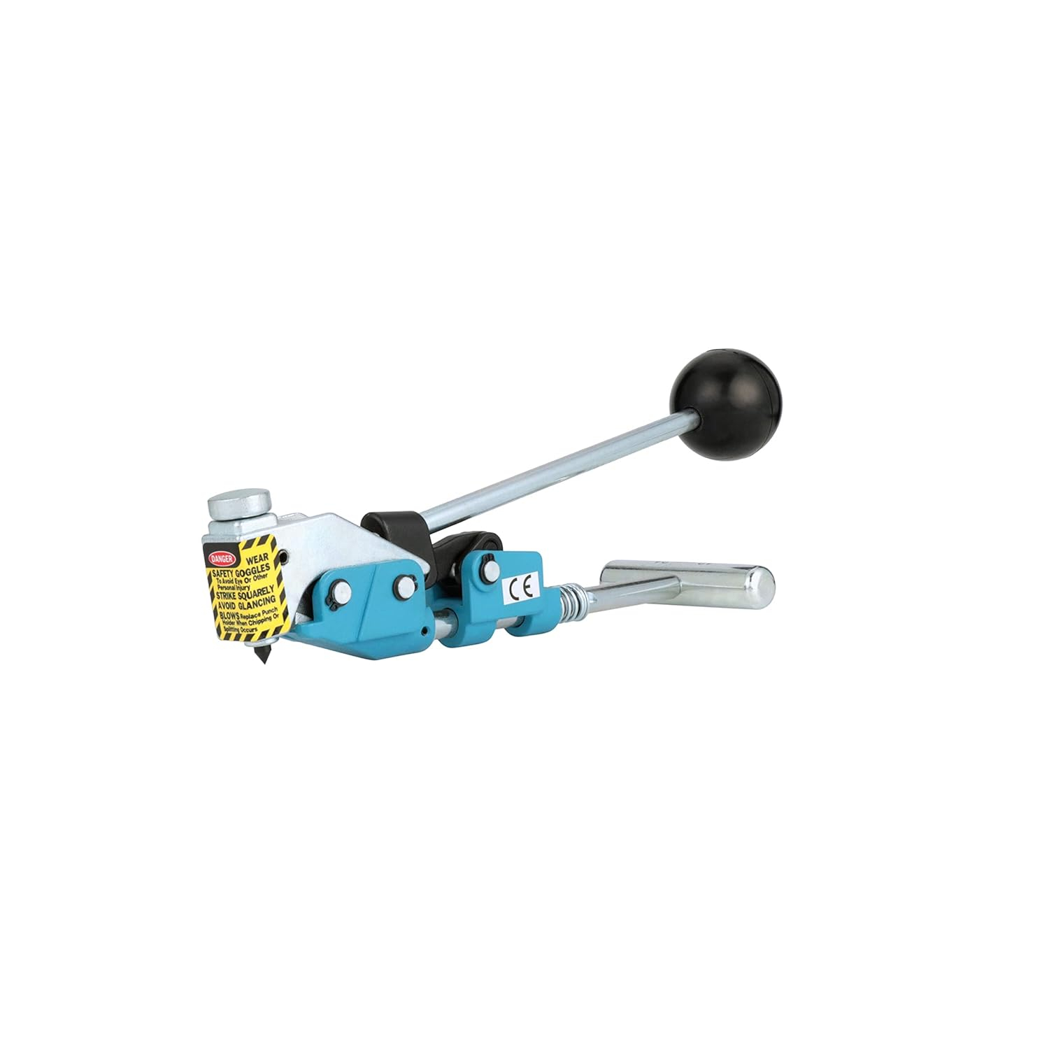 BAND-IT T30069 Center Punch Tool, Includes Adapter For 3/8" Wide Center Punch Clamps, Hand Tool To Be Used With 5/8" Wide Center Punch Style Clamps
