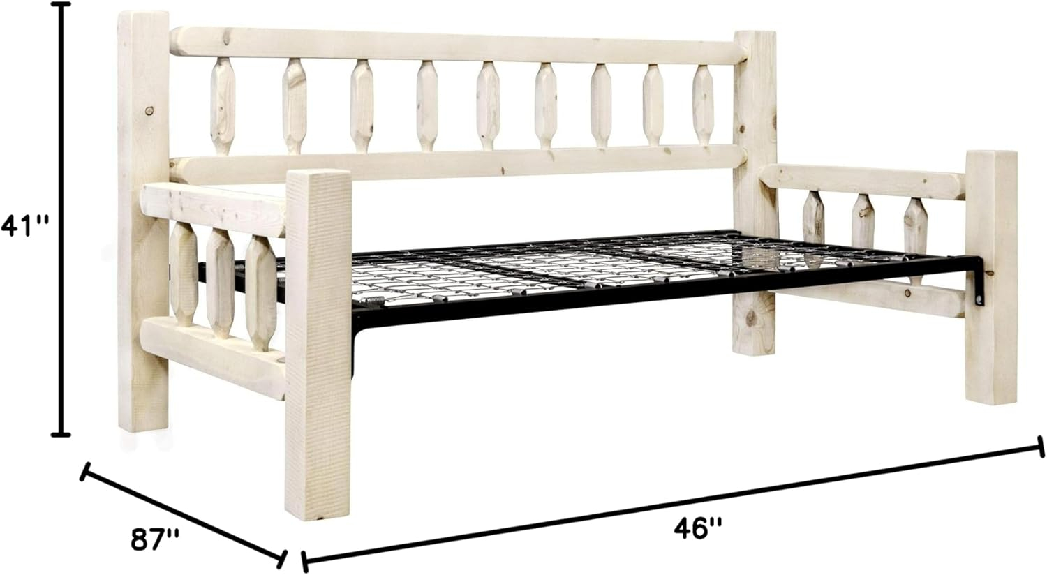 Homestead Collection Day Bed, Ready to Finish