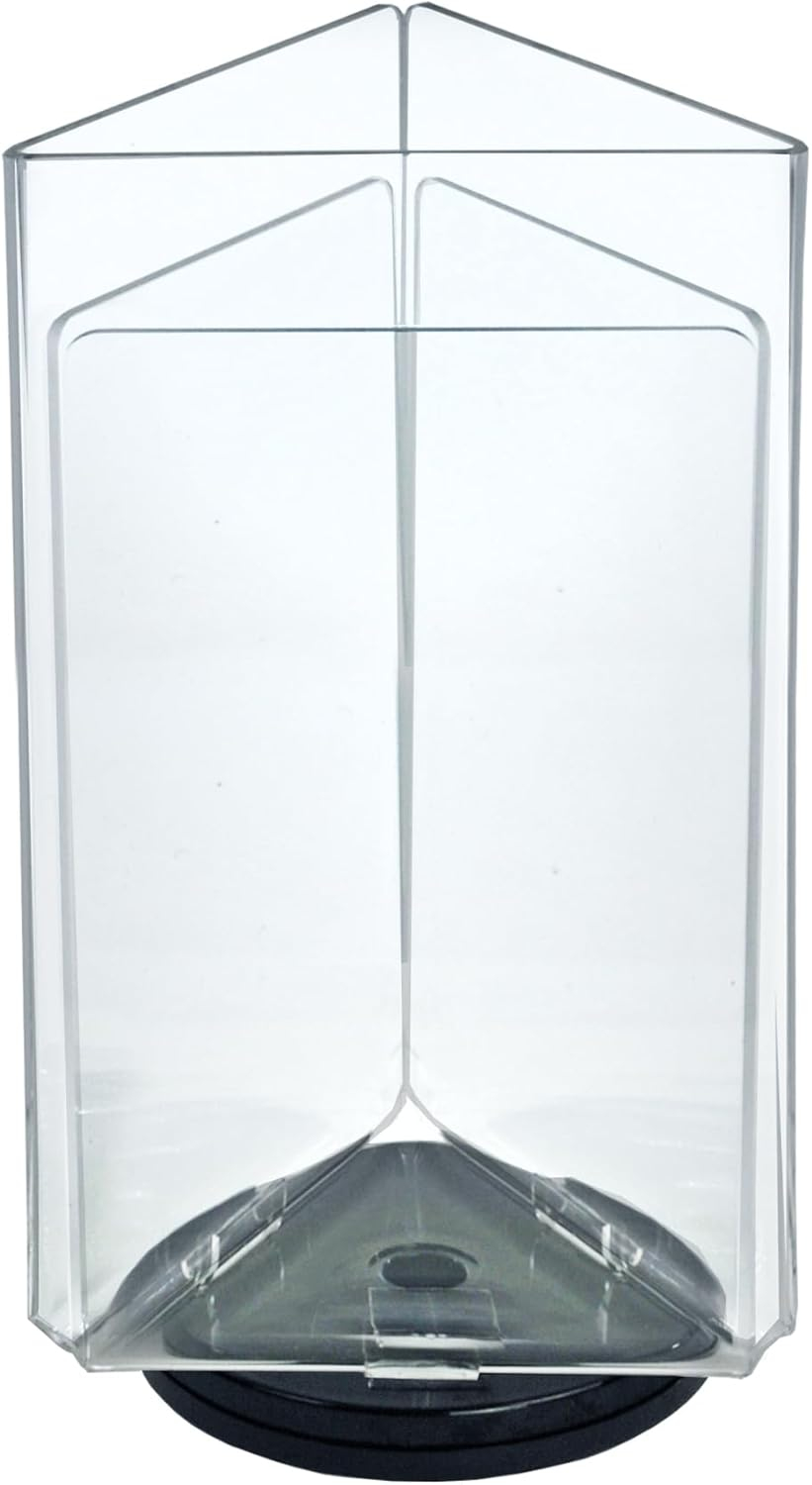 Azar Displays 5.5"W x 8.5"H Three-Sided Revolving Sign and Menu Holder