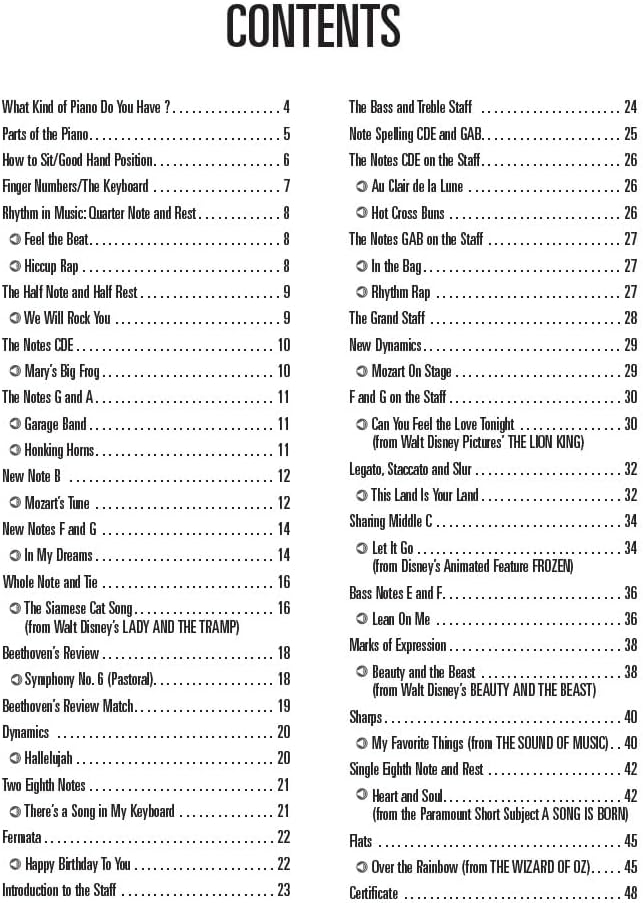 Piano for Kids: Step-by-Step Beginner's Guide with Audio Access