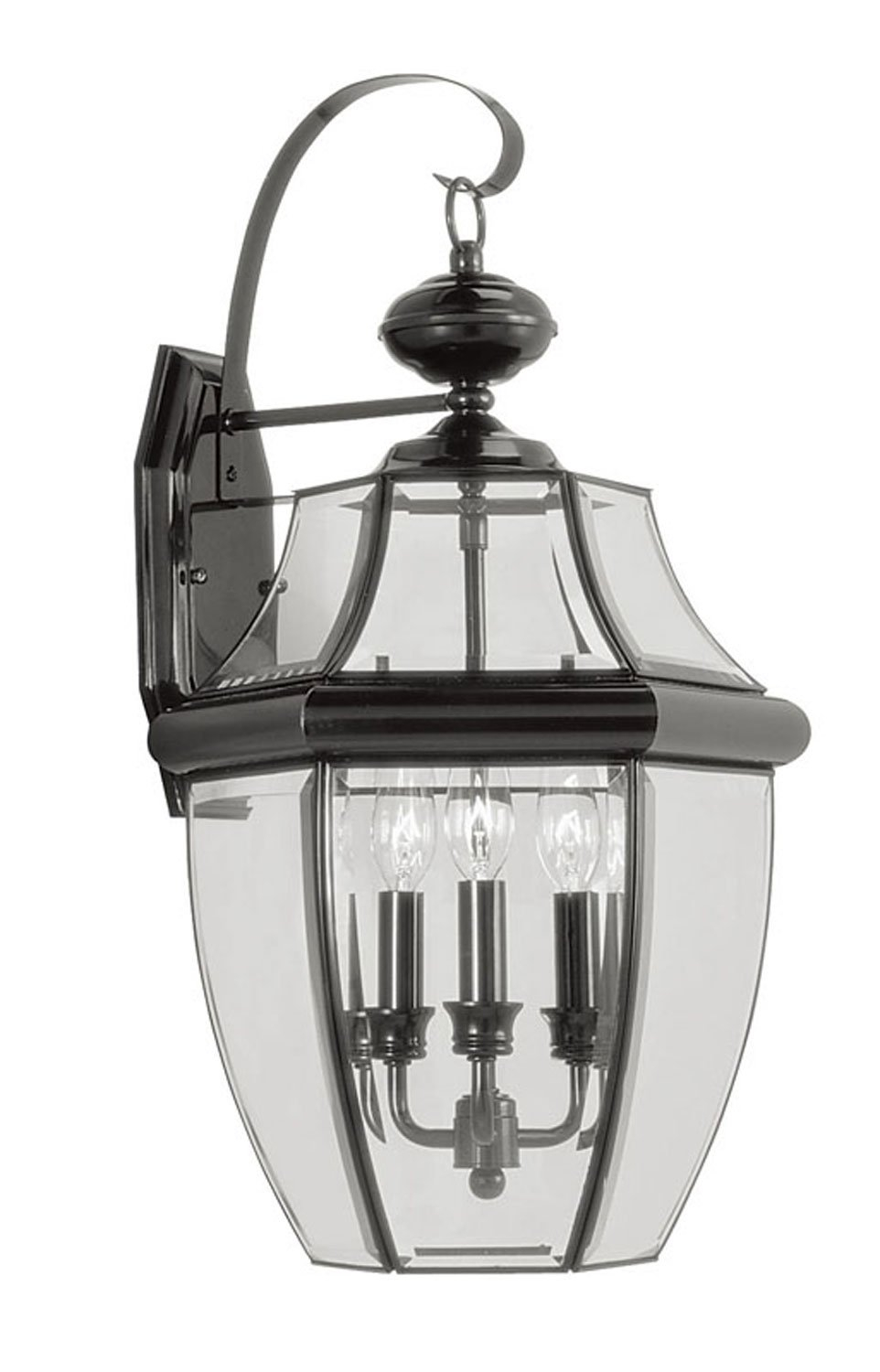 Livex Lighting Monterey 3 - Light Wall Light in  Black