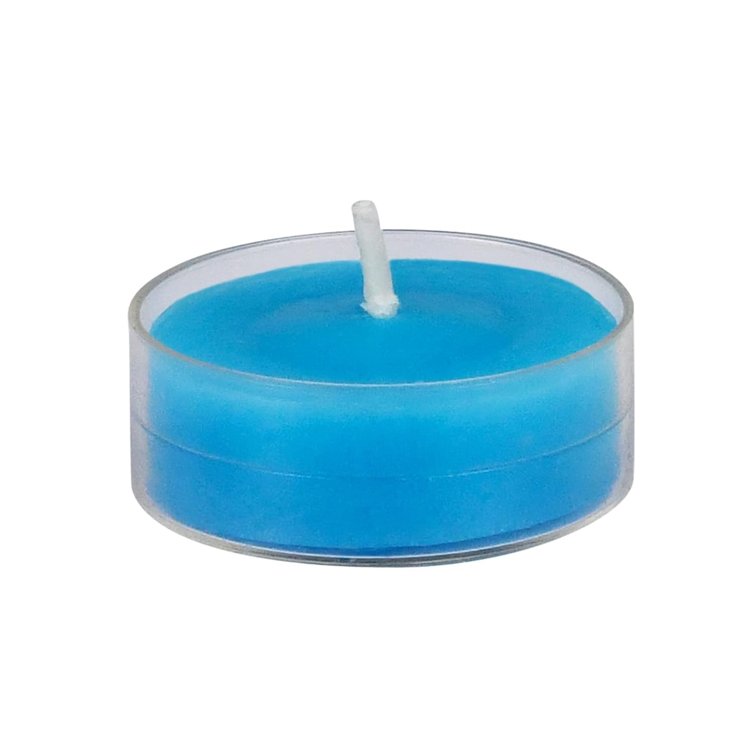 Unscented Tealight Candle with Metal Holder